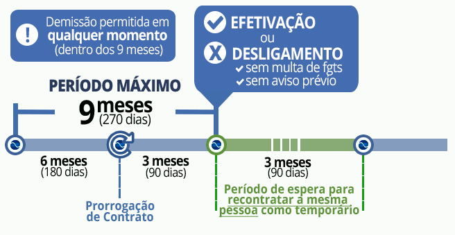 Dicas de como o contrato temporário pode se tornar efetivo